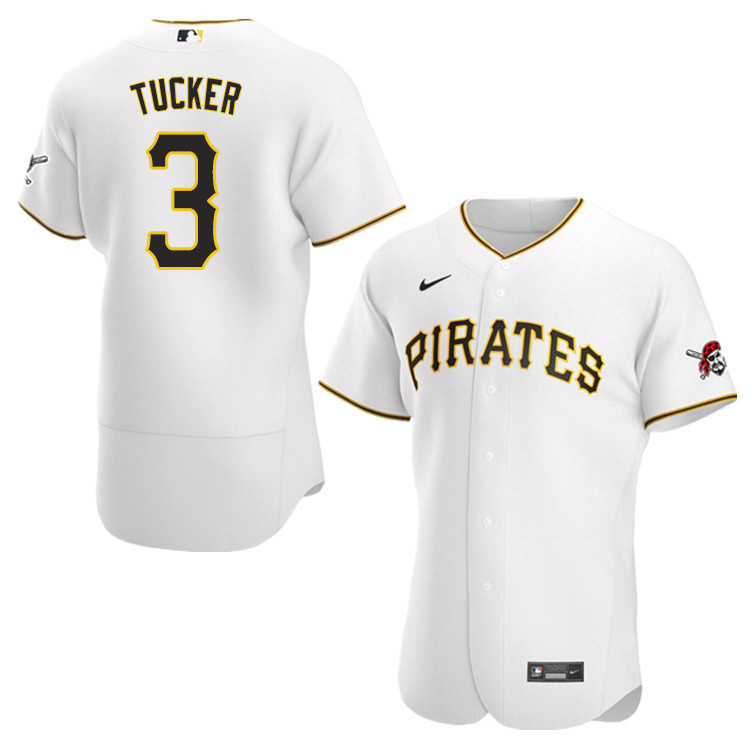 Nike Men #3 Cole Tucker Pittsburgh Pirates Baseball Jerseys Sale-White